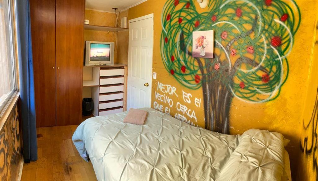 Hostel Enea Homes Santiago Kültér fotó
